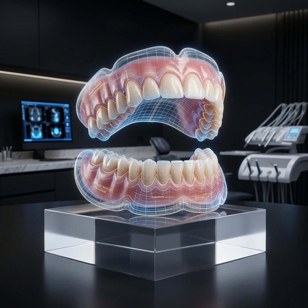 Denture Anatomy Gum Base Teeth Clasps