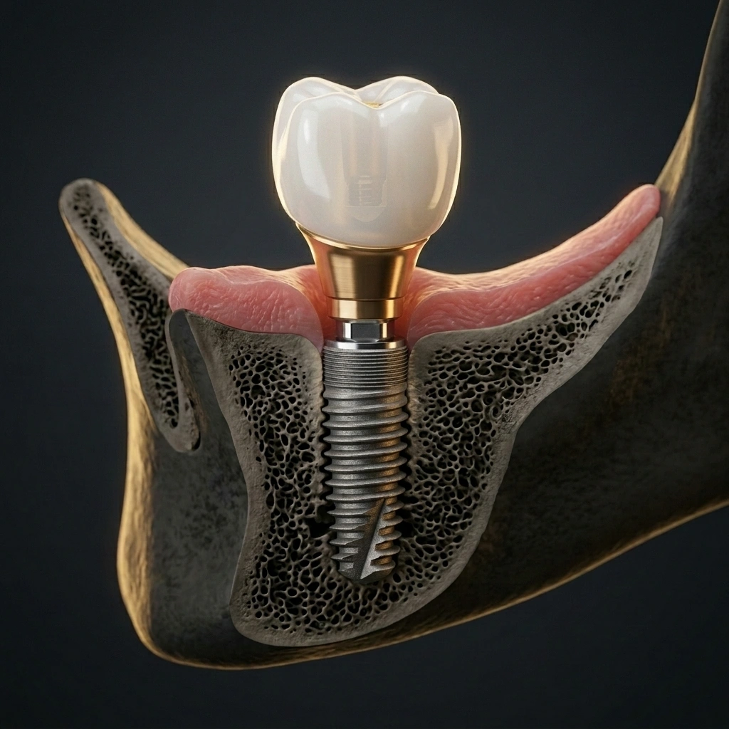 After Dental Implants Placement in Anna Nagar