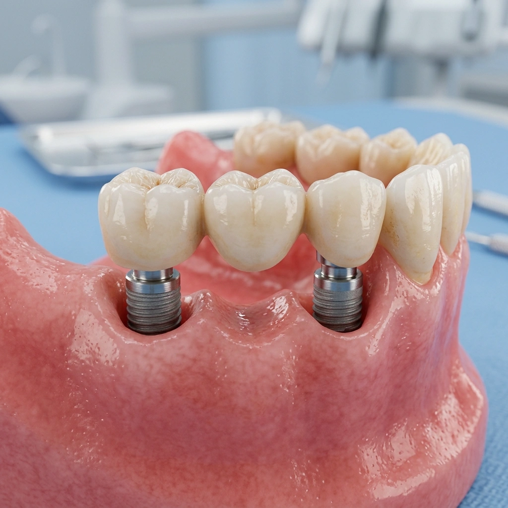 Multi Tooth Fixed Implant Bridge Chennai VV Dental